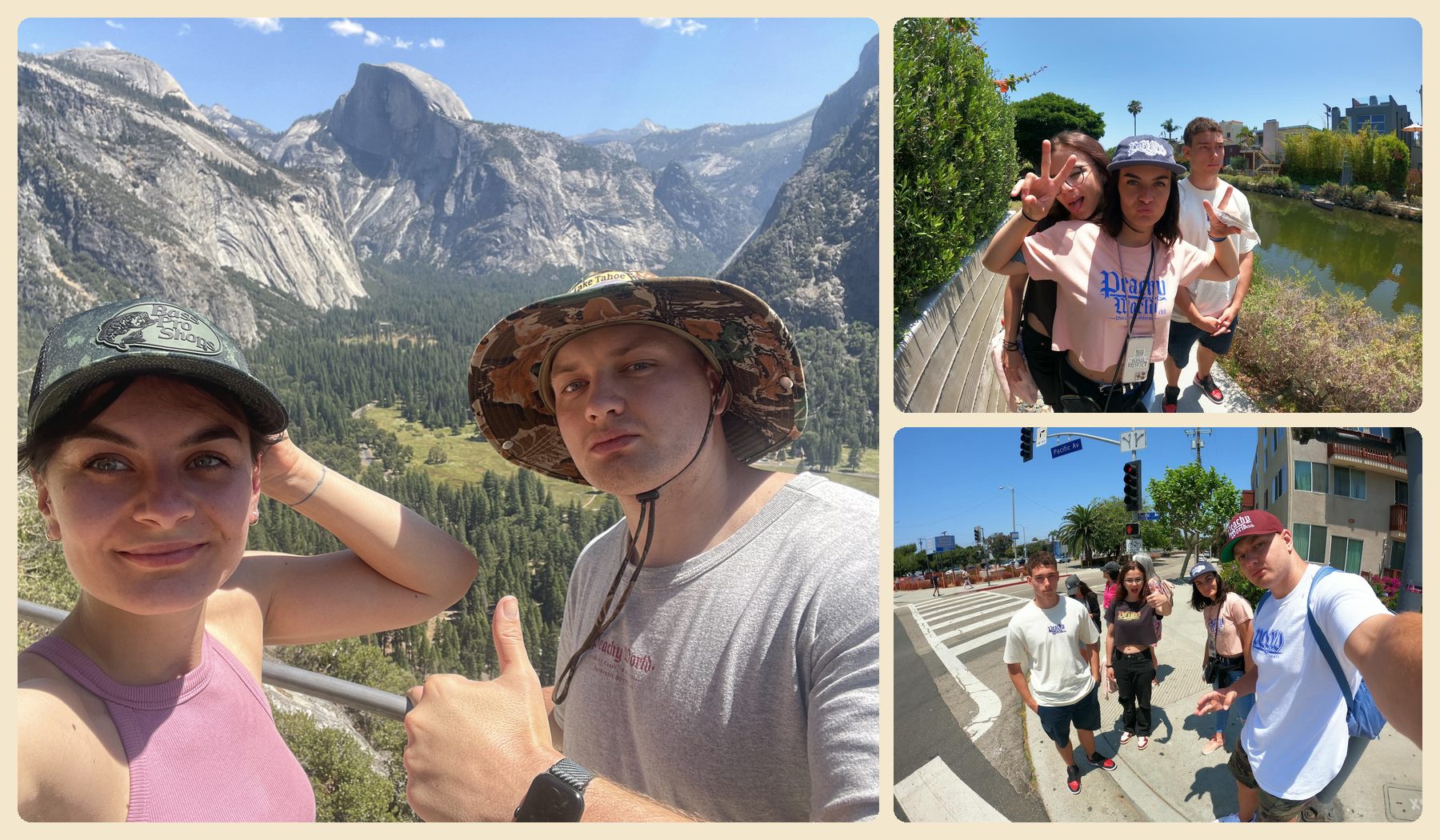 USA EASY na cestách — Yosemite, Venice, Venice Canals